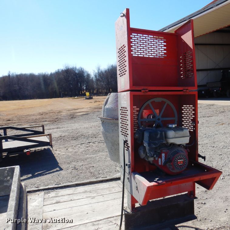 image for item JJ9677 1985 Holden  utility trailer with cement mixer