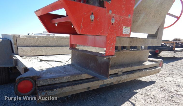 image for item JJ9677 1985 Holden  utility trailer with cement mixer