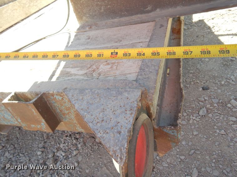 image for item JJ9677 1985 Holden  utility trailer with cement mixer