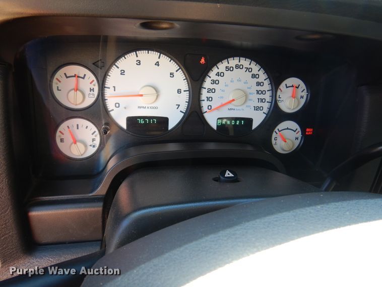 image for item JJ9686 2005 Dodge Ram 1500  pickup truck