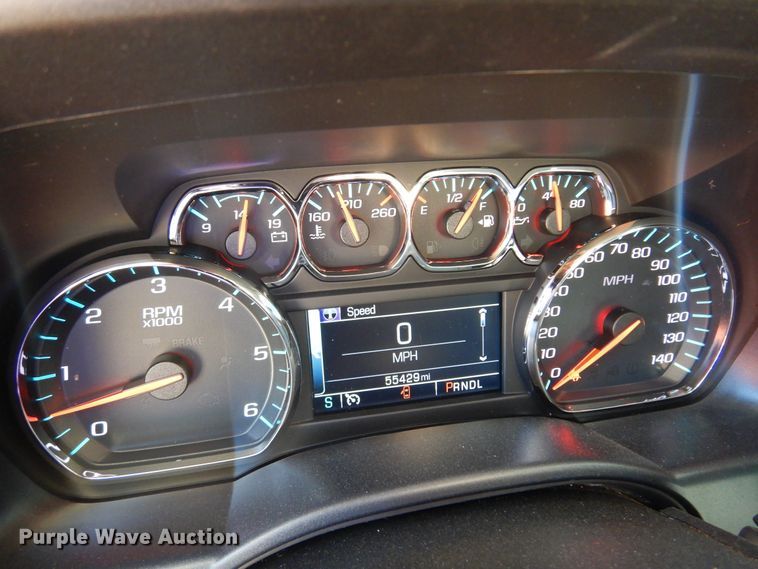 image for item JJ9687 2018 Chevrolet Silverado 1500  Double Cab pickup truck