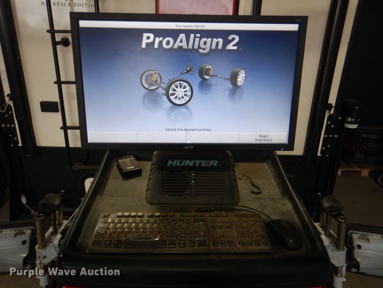 image for item JS9742 Hunter Engineering ProAlign 2  alignment machine