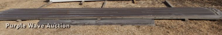 image for item JX9206 Approximately 50 sheets of metal siding/roofing