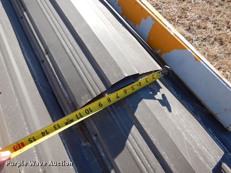 image for item JX9206 Approximately 50 sheets of metal siding/roofing