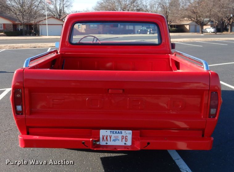 image for item KC9797 1967 Ford F100  pickup truck