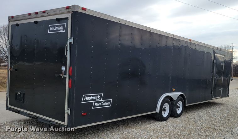 image for item KH9769 2002 Haulmark RT85X32WT3  enclosed cargo trailer