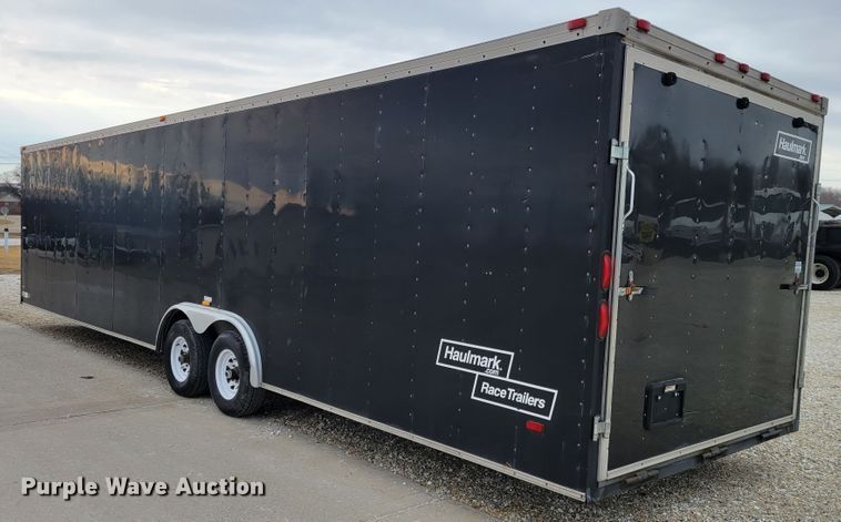 image for item KH9769 2002 Haulmark RT85X32WT3  enclosed cargo trailer