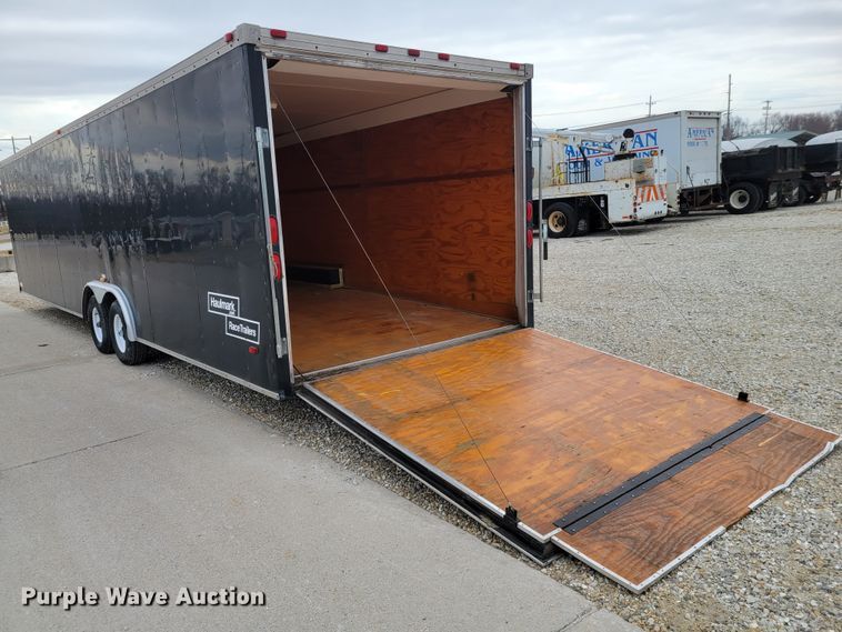 image for item KH9769 2002 Haulmark RT85X32WT3  enclosed cargo trailer
