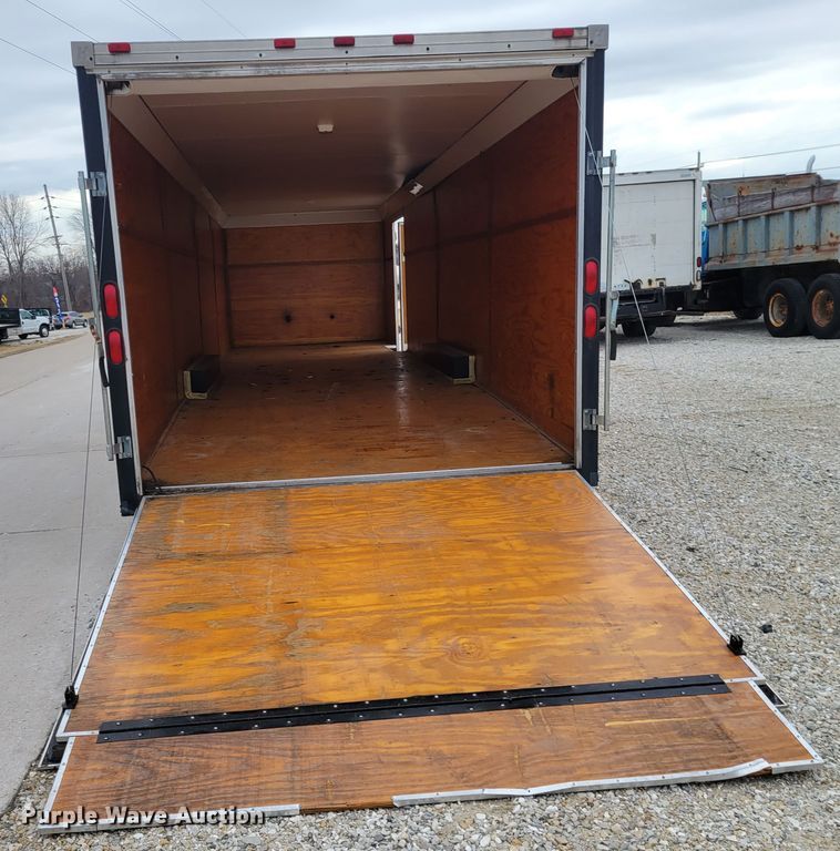 image for item KH9769 2002 Haulmark RT85X32WT3  enclosed cargo trailer