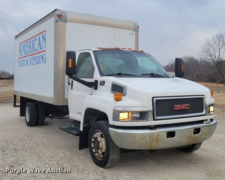image for item KH9773 2007 GMC C4500  box truck