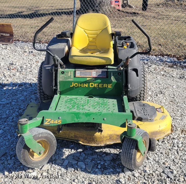 image for item KH9811 John Deere Z445  ZTR lawn mower
