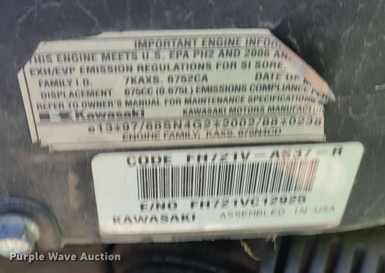 image for item KH9811 John Deere Z445  ZTR lawn mower