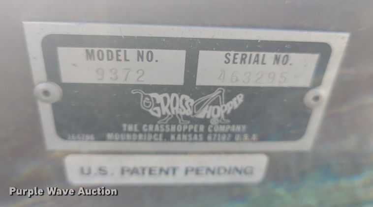 image for item KH9812 Grasshopper 725  ZTR lawn mower