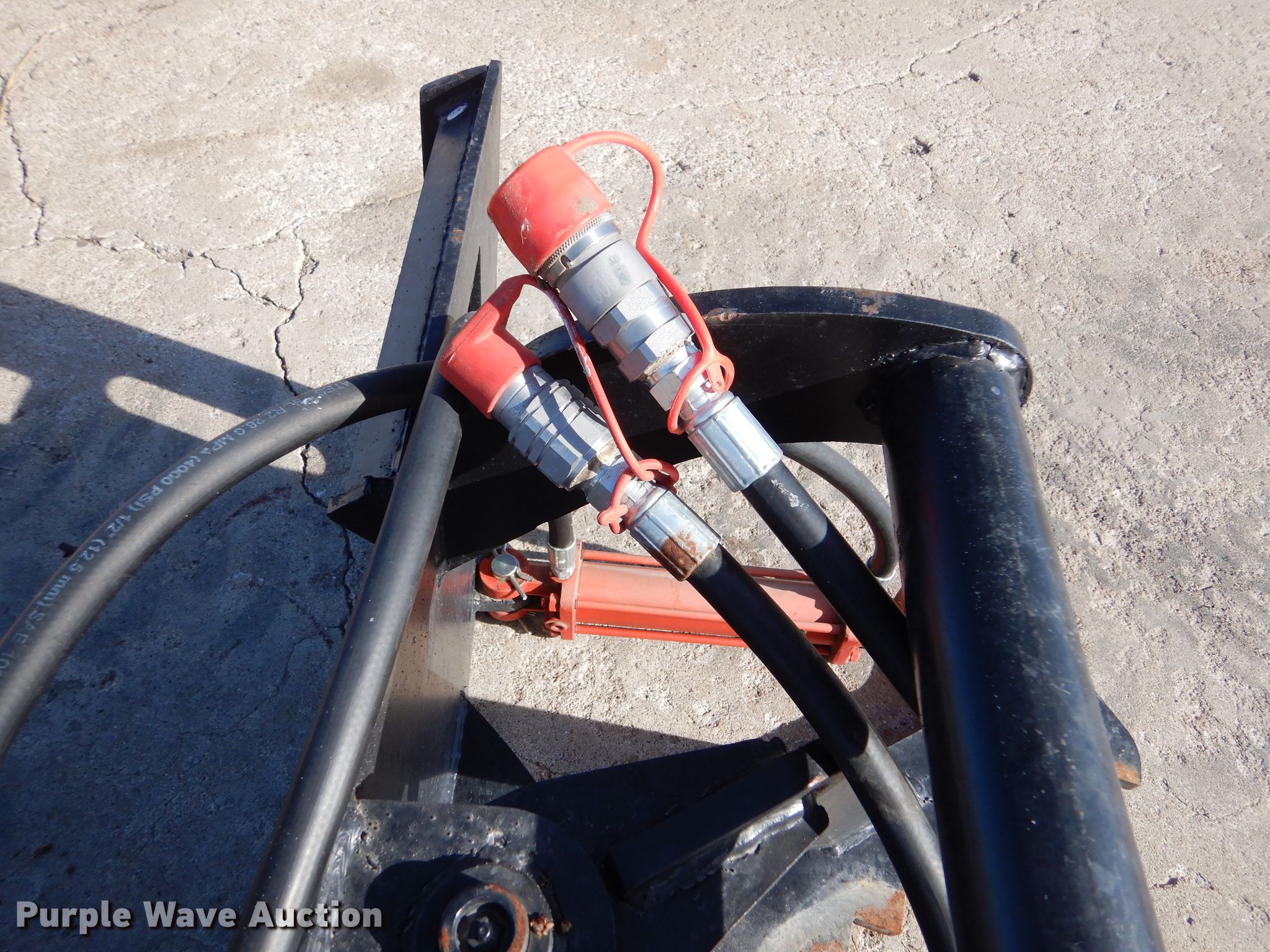 AllStar skid steer tree/post puller in Palco, KS Item IE9618 sold