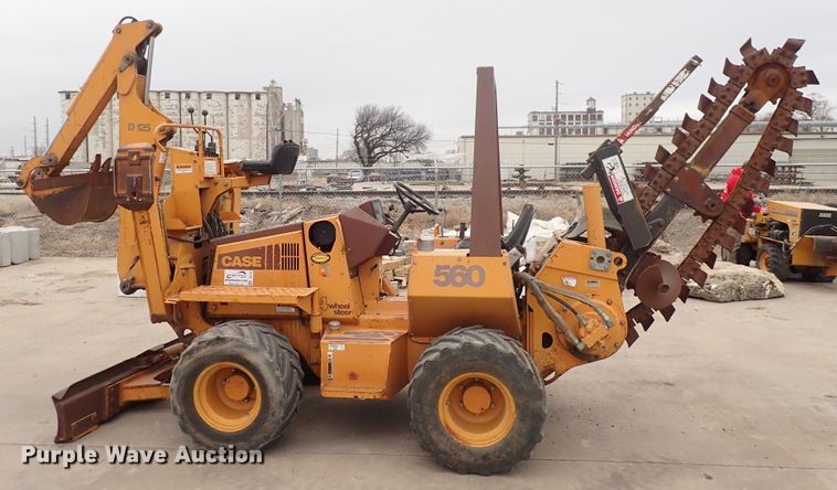 image for item DC4142 1994 Case 560  trencher