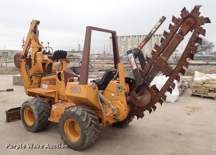 image for item DC4142 1994 Case 560  trencher