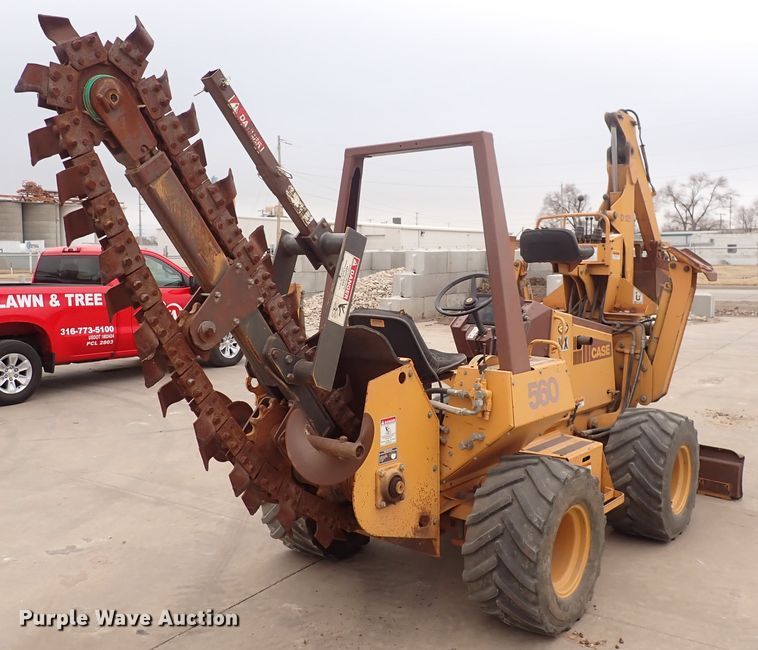 image for item DC4142 1994 Case 560  trencher