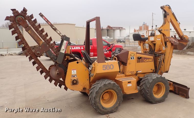 image for item DC4142 1994 Case 560  trencher