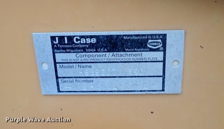 image for item DC4142 1994 Case 560  trencher