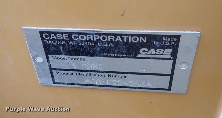 image for item DC4143 1997 Case Maxi Sneaker  Series C cable plow