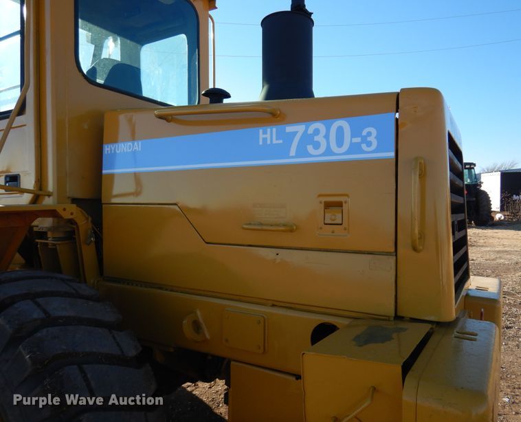 image for item DF0053 1998 Hyundai HL730-3  wheel loader