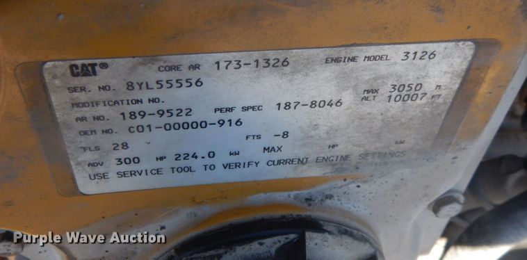 image for item DH8186 2001 Sterling LT8500  ready mix truck