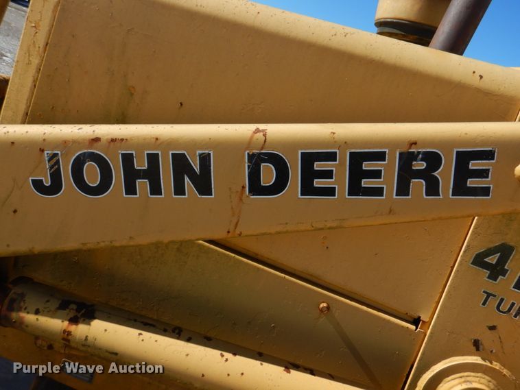 image for item DH8190 1983 John Deere 410B  backhoe