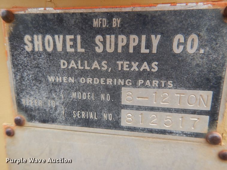 image for item DJ1254 Ferguson 8-12 Ton  double drum roller