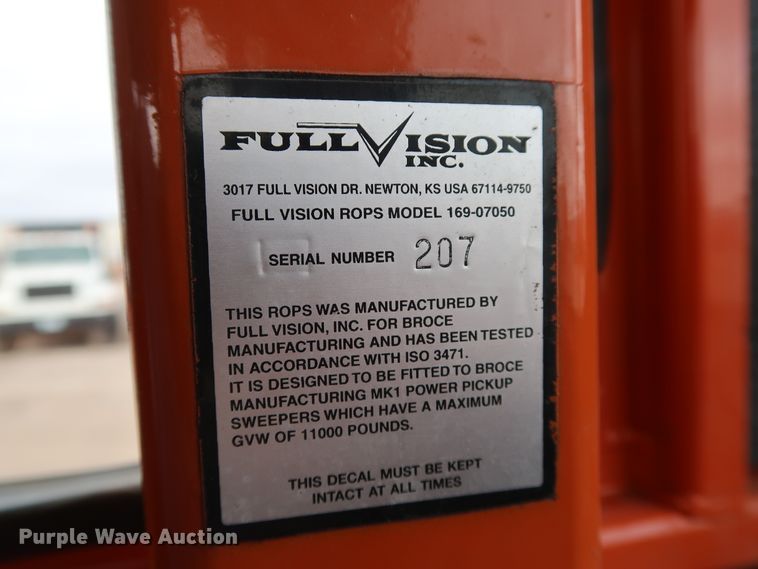 image for item DK3556 2010 Broce MK1  broom