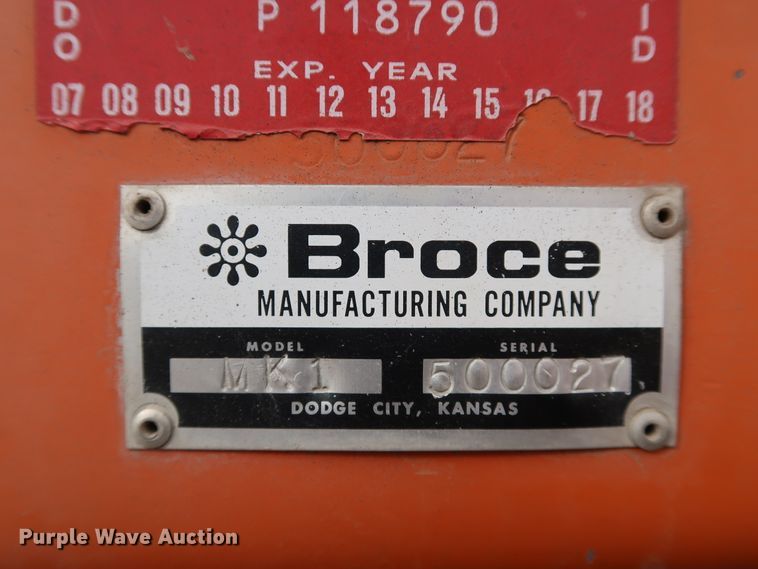 image for item DK3557 2008 Broce MK1  broom