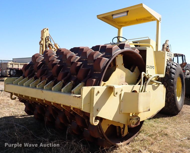 image for item DK3562 Dynapac CA25PD  single drum vibratory roller