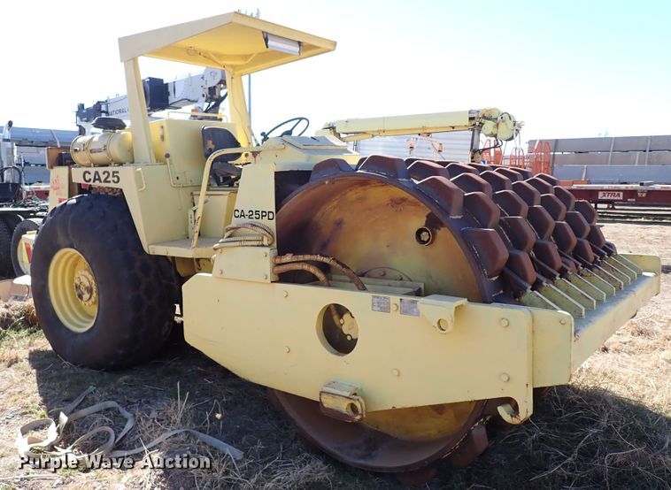 image for item DK3562 Dynapac CA25PD  single drum vibratory roller