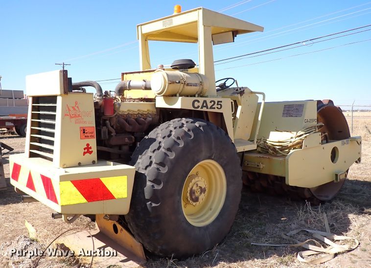 image for item DK3562 Dynapac CA25PD  single drum vibratory roller