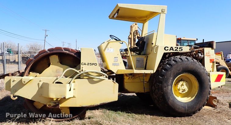 image for item DK3562 Dynapac CA25PD  single drum vibratory roller