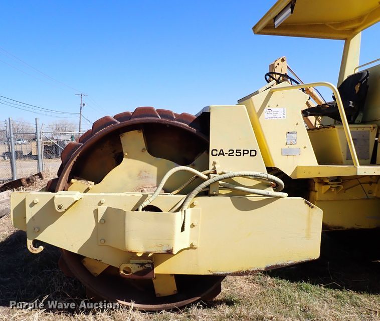 image for item DK3562 Dynapac CA25PD  single drum vibratory roller