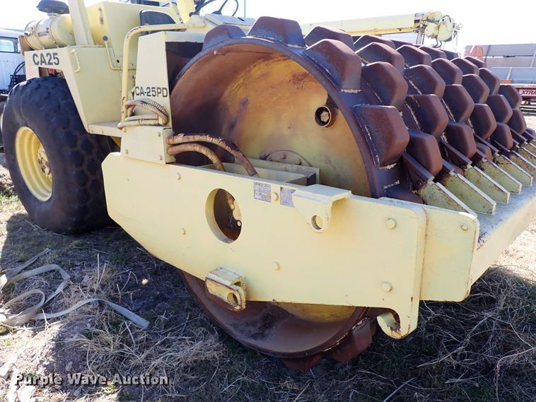 image for item DK3562 Dynapac CA25PD  single drum vibratory roller