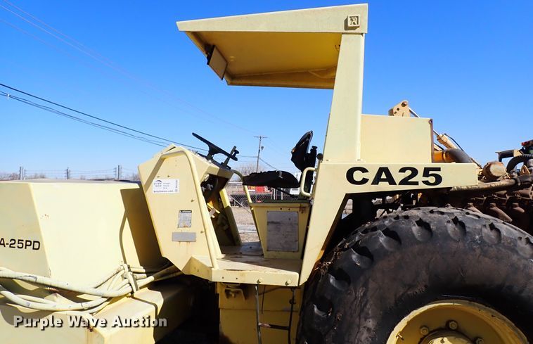 image for item DK3562 Dynapac CA25PD  single drum vibratory roller