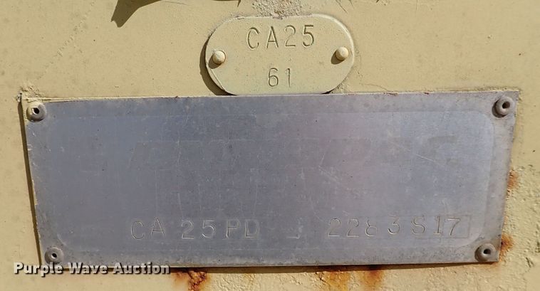 image for item DK3562 Dynapac CA25PD  single drum vibratory roller