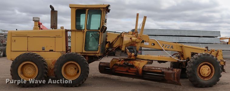 image for item DK3565 1985 John Deere 772A  motor grader