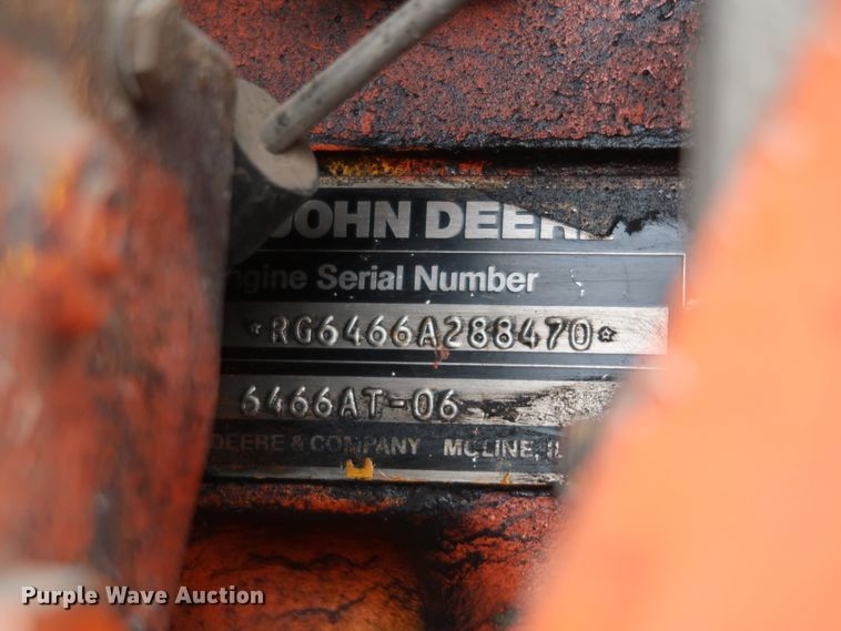 image for item DK3565 1985 John Deere 772A  motor grader