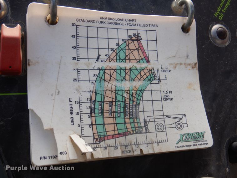 image for item DK8743 2008 Xtreme XRM1045  telehandler