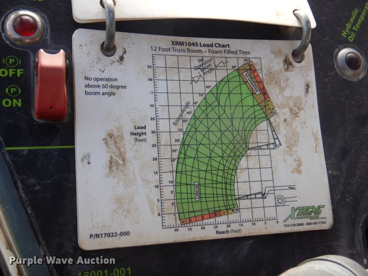 image for item DK8743 2008 Xtreme XRM1045  telehandler