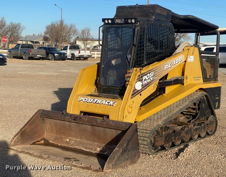 image for item DL1497 2005 ASV RC-100  tracked skid steer loader