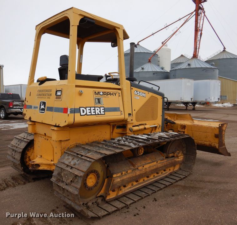 image for item DL5918 2000 John Deere 650H LGP  dozer