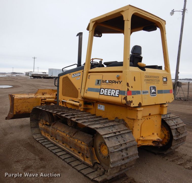 image for item DL5918 2000 John Deere 650H LGP  dozer