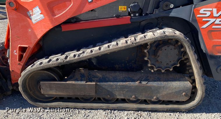 image for item DL6823 2017 Kubota SVL75-2  tracked skid steer loader
