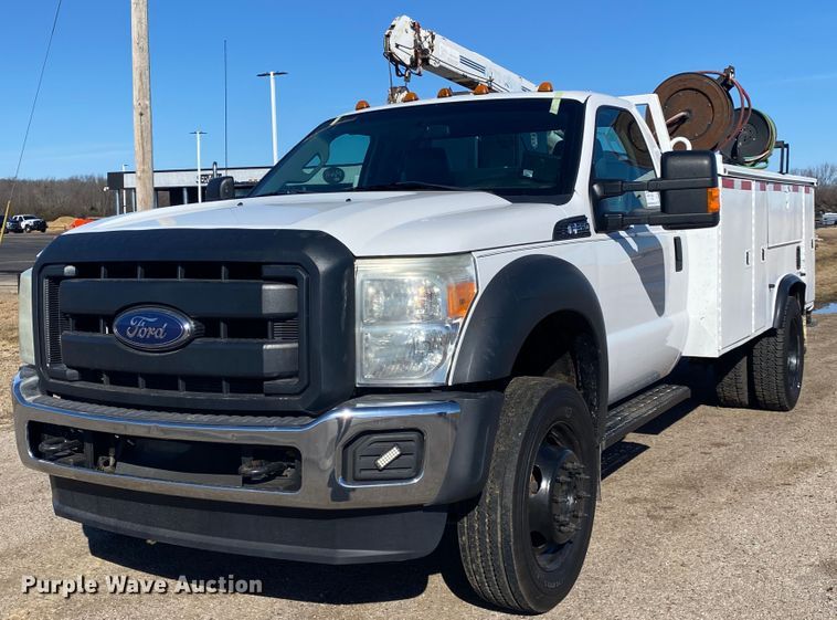 image for item DL6905 2015 Ford F550 Super Duty XL  utility / service truck