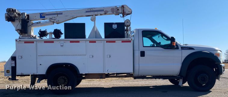 image for item DL6905 2015 Ford F550 Super Duty XL  utility / service truck