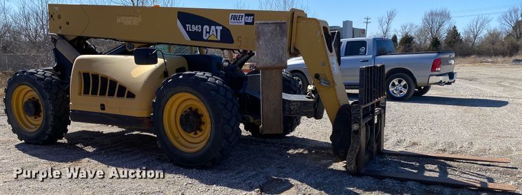 image for item DL6908 2007 Caterpillar TL943  telehandler