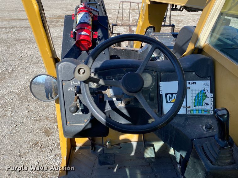 image for item DL6908 2007 Caterpillar TL943  telehandler